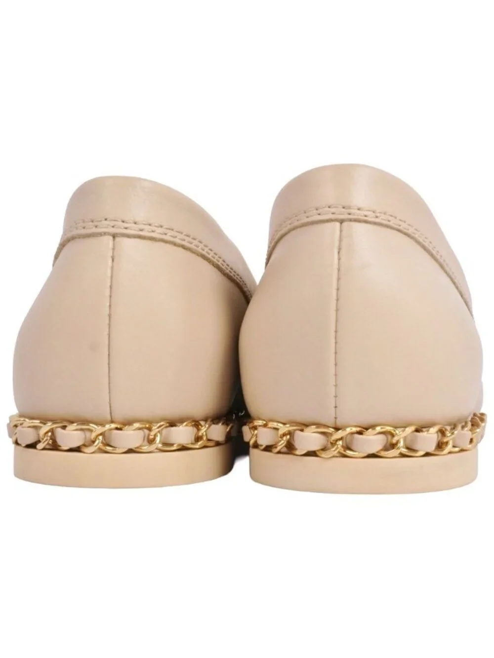 Chanel Loafers Moccasins CC Logo